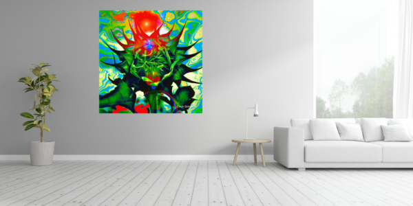 Pop Art Sunflower – Bild 4