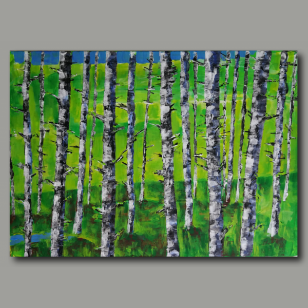 Birch forest