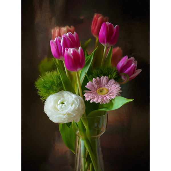 Frühlingsstrauss mit Tulpen - Image 2