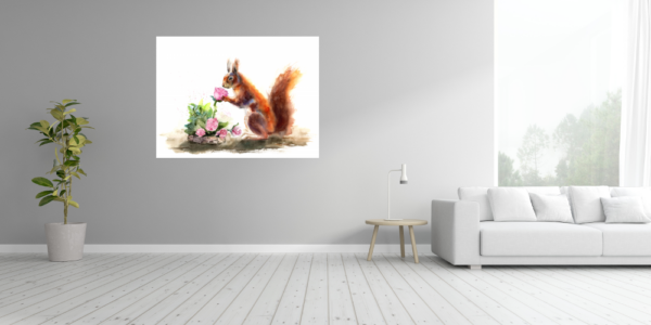 Squirrel and Flower - immagine 4