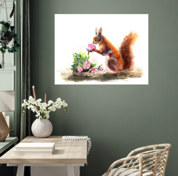 Squirrel and Flower - immagine 5