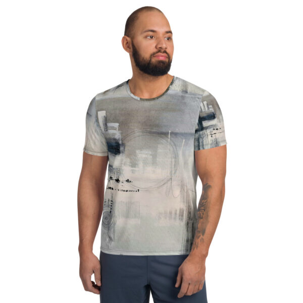 Sport T-shirt: Monochromatic landscape