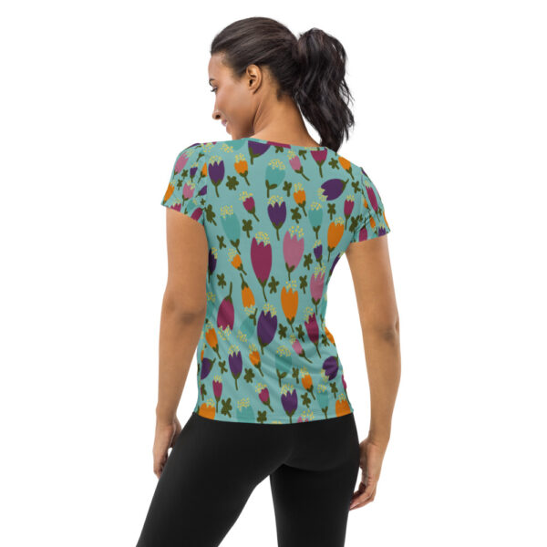 Sport T-Shirt: Colores de flor - Imagen 2