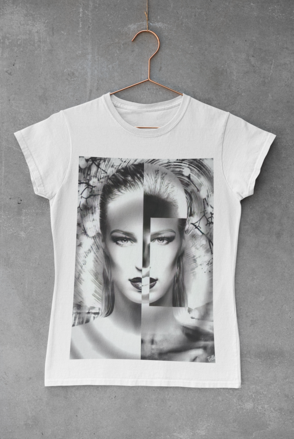 Bio T-Shirt: Black & White – Bild 2