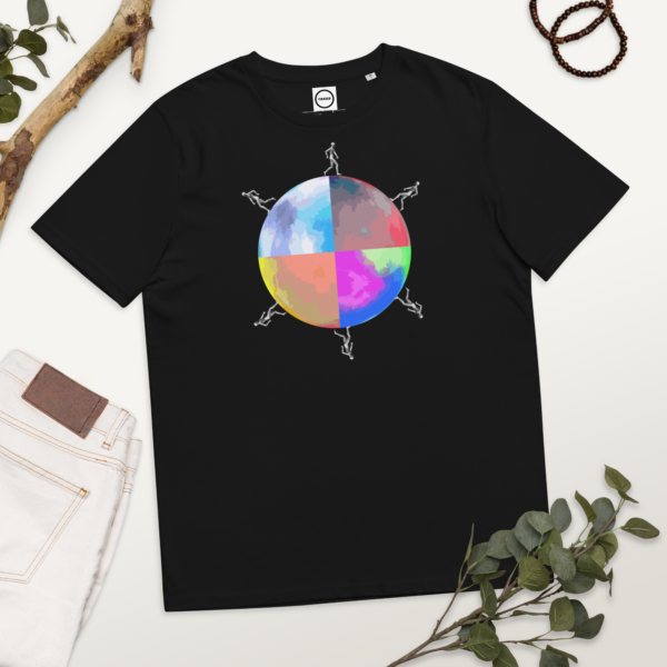 Organic T-Shirt: The World – Bild 3