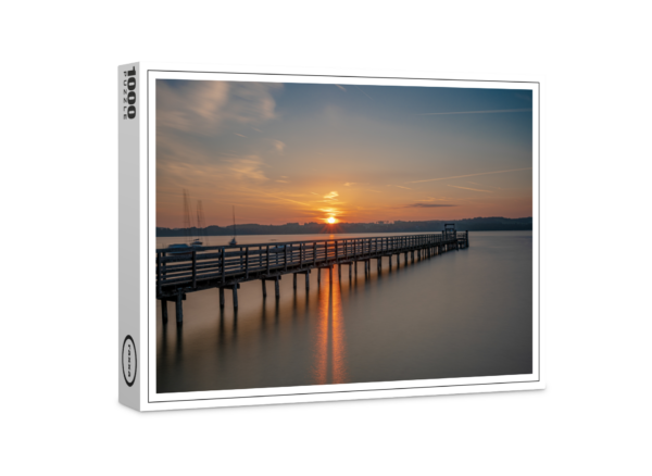 puzzle premium di raxxa: Alba sul lago di Ammersee