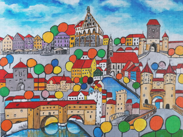 raxxa Premium-Puzzle: Amberger Altstadt - Image 2