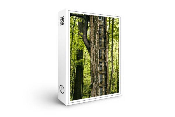 raxxa premium puzzle: Vivir en una casa del árbol