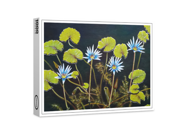 raxxa Premium-Puzzle: Seeblumen