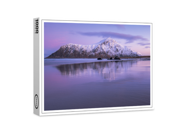 raxxa Premium-Puzzle: Sonnenaufgang Lofoten