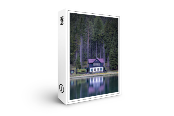 raxxa Premium-Puzzle: Haus am See