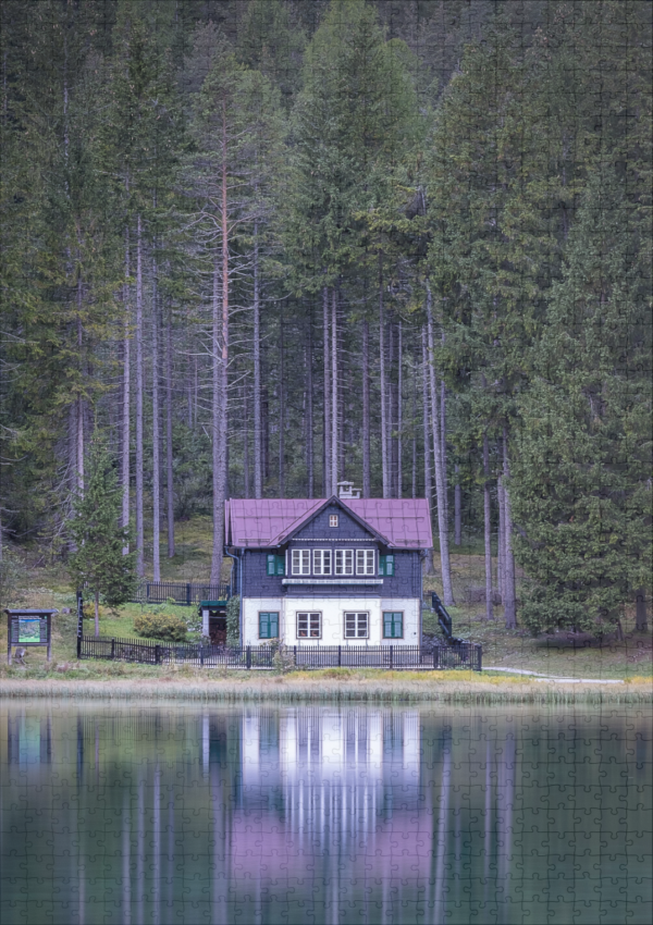 raxxa Premium-Puzzle: Haus am See - immagine 2