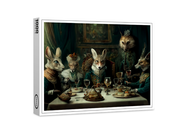 raxxa Premium Puzzle: Dinner by Zoo Noblesse