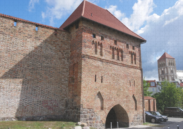 raxxa Premium-Puzzle: Rostock Stadtmauer Kuhtor – Bild 2