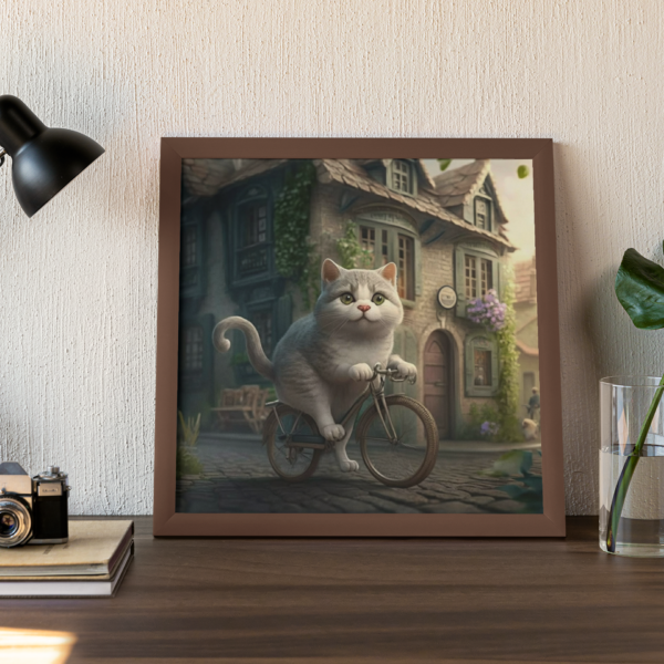 Poster: Katze fährt Rad – Bild 3