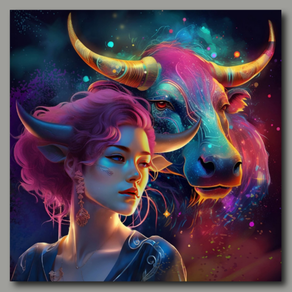 Poster: Astrological sign Taurus