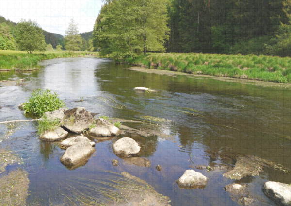 raxxa Premium-Puzzle: Steine im Wilden Fluss - Imagen 2