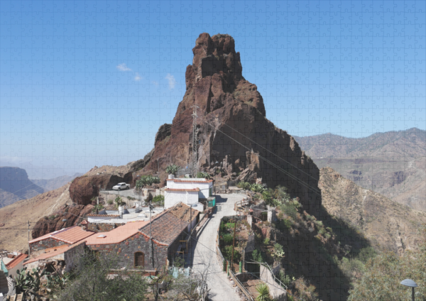 raxxa Premium-Puzzle: Gran Canaria auf El Roque bei Tejeda - immagine 2