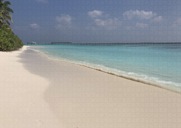 raxxa Premium-Puzzle: Maldivian island – Bild 2