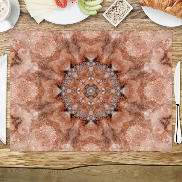 raxxa Premium-Tischset: Amber Mandala – Bild 3