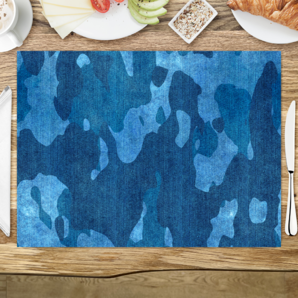 raxxa Premium-Tischset: Denim Camouflage – Bild 3