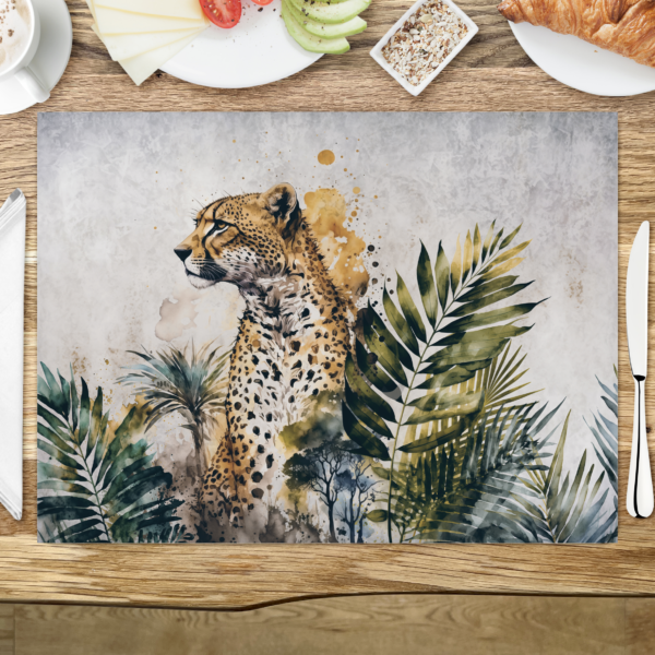 raxxa Premium-Tischset: Cheetah Garden III - immagine 3