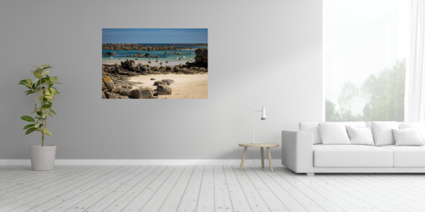 Poster: Strand an der Nordküste der Bretagne - Imagen 3