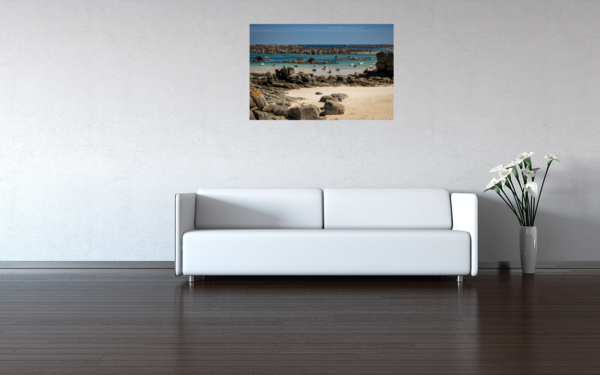 Poster: Strand an der Nordküste der Bretagne - Imagen 6