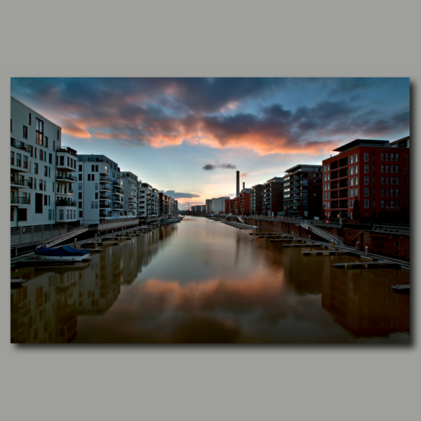 Poster: Westhafen Frankfurt am Main