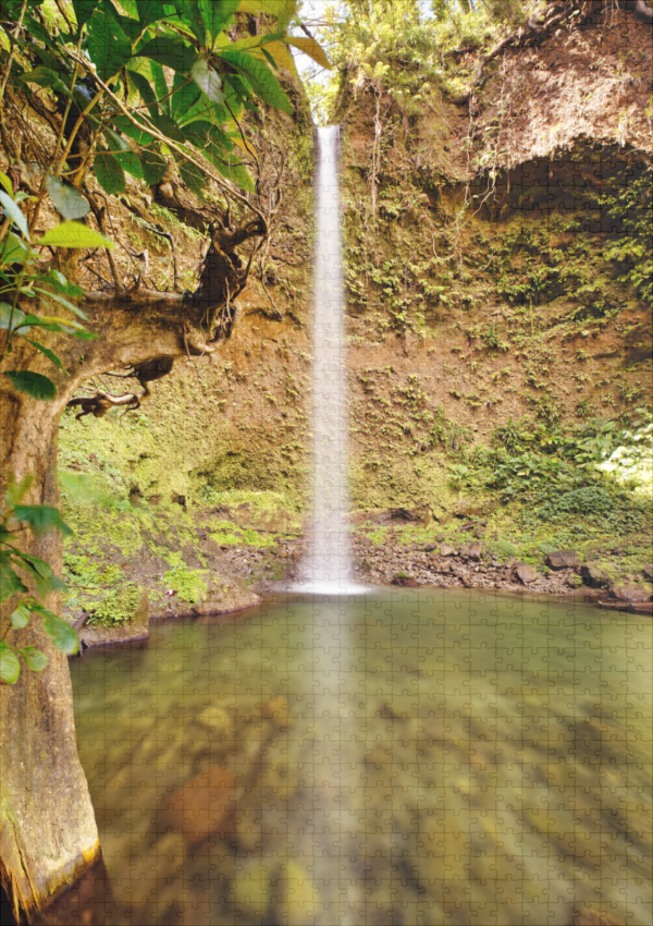 raxxa Premium-Puzzle: Wasserfall in Dominica – Bild 2