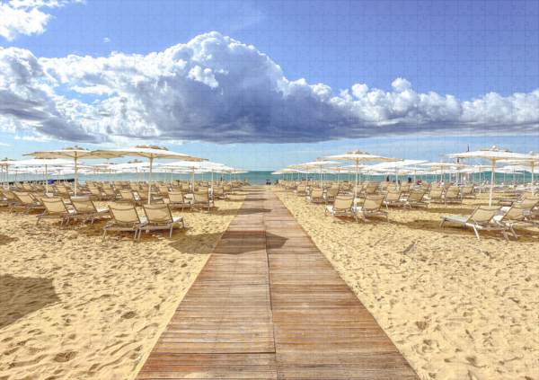 raxxa Premium-Puzzle: Italy beach mood – Bild 2