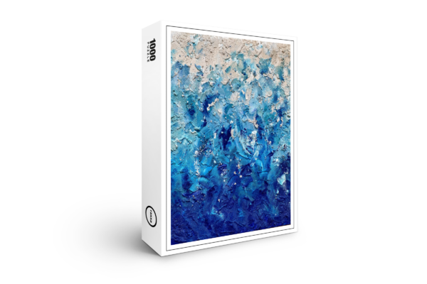 raxxa Premium-Puzzle: Blaue Wellen