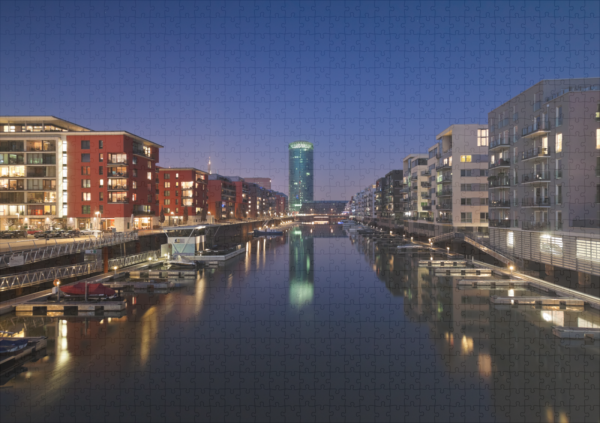 raxxa Premium-Puzzle: Westhafen Frankfurt am Main – Bild 2