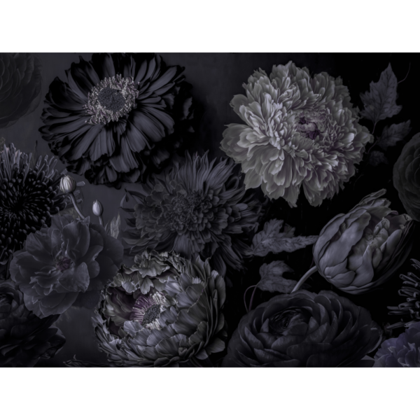 raxxa Premium-Tischset: Dark Moody Flowers