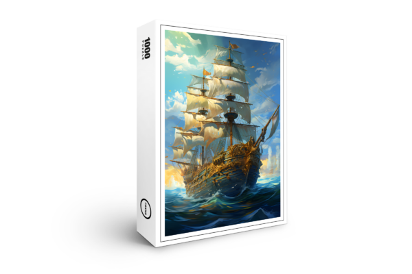 Puzzle premium raxxa : bateau pirate