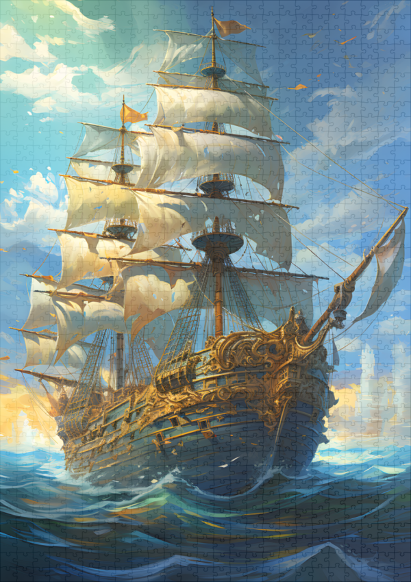 raxxa Premium-Puzzle: Piraten Schiff – Bild 2