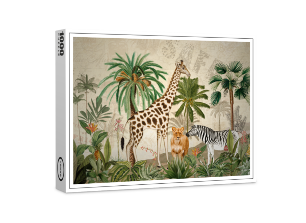 raxxa Premium-Puzzle: Wilde Afrika Lanschaft