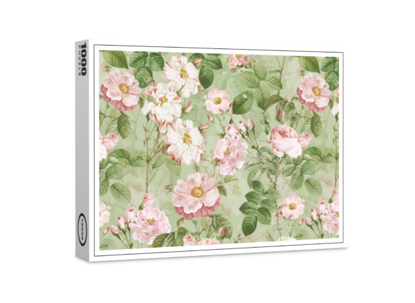 raxxa Premium Puzzle: Historic Rose Painting: A Legacy of Elegance