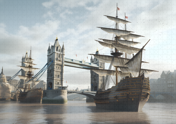 raxxa Premium-Puzzle: Bye Bye London – Image 2