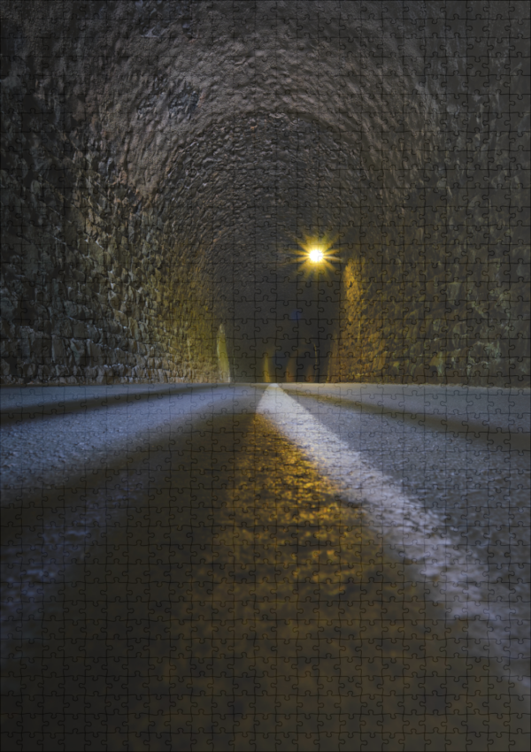 raxxa Premium-Puzzle: Licht am Ende des Tunnels – Bild 2