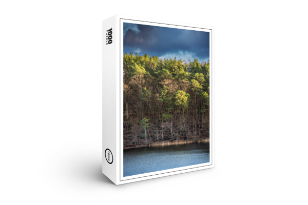 raxxa Premium Puzzle: Evening mood at Liepnitzsee