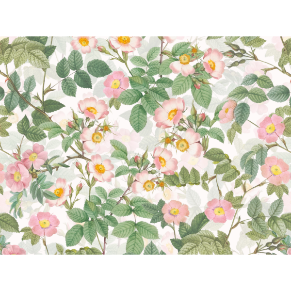 raxxa premium placemat: The renaissance of hand-painted rose patterns