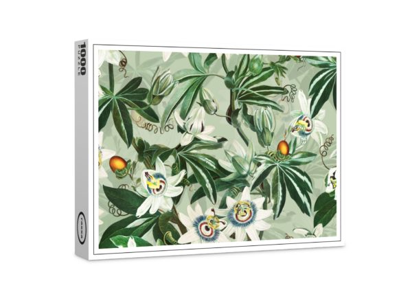 raxxa Premium-Puzzle: Verwunschene Exotik: Vintage-Passionsblumen