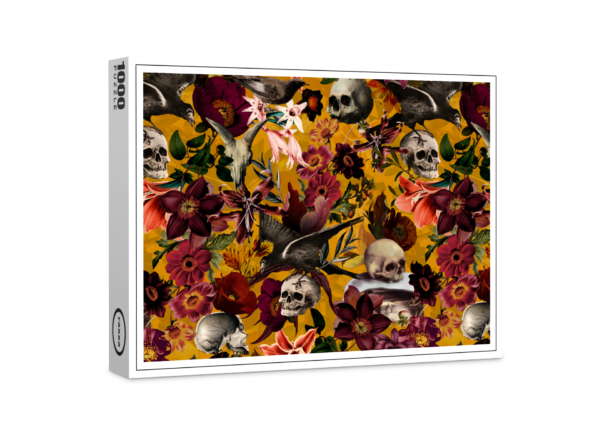 raxxa Premium Puzzle: Gothic Vintage: Mundos de calaveras místicas