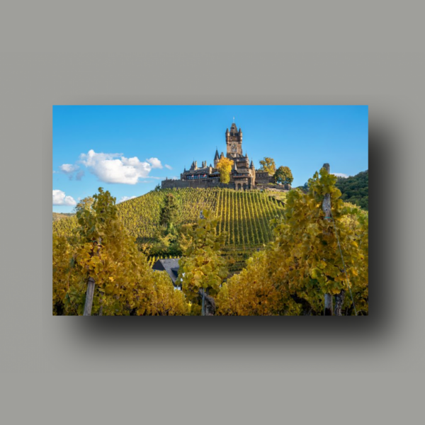 Poster: Burg Cochem an der Mosel