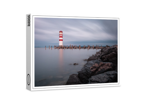 Puzzle premium raxxa : phare au bord du Neusiedlersee, Autriche