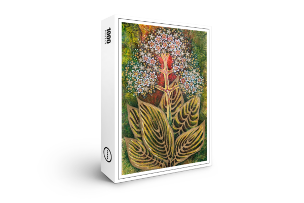 Puzzle raxxa Premium : arbre avec fleurs