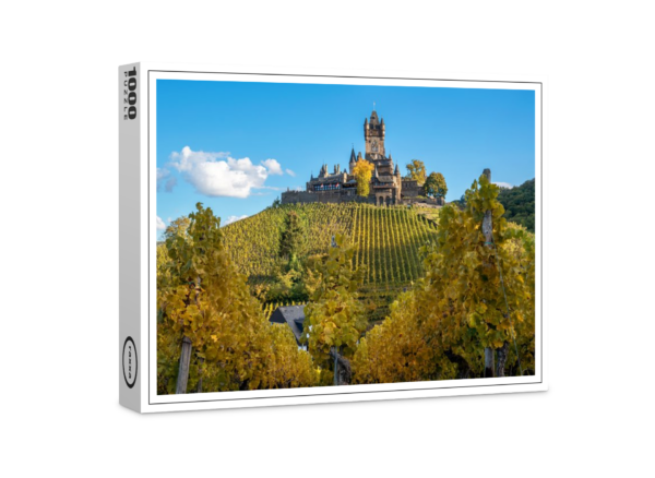 raxxa Premium-Puzzle: Burg Cochem an der Mosel