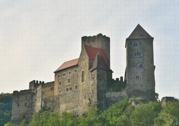 raxxa Premium-Puzzle: Schloss Hardegg, Nationalpark Thayatal - immagine 2