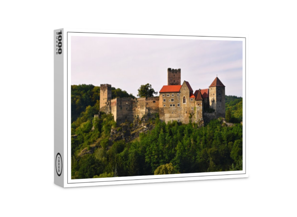 raxxa Premium Puzzle: Castello di Hardegg, Parco Nazionale di Thayatal, Austria.